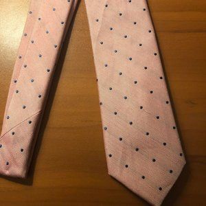 Tommy Hilfiger Pink Poke A Dot Dress Tie